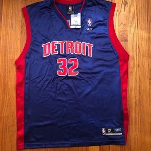 Richard Hamilton Detroit Pistons Reebok Jersey XL